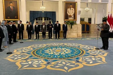 presiden prabowo subianto lantik delapan anggota den 2026 2030 dari unsur pemangku kepentingan