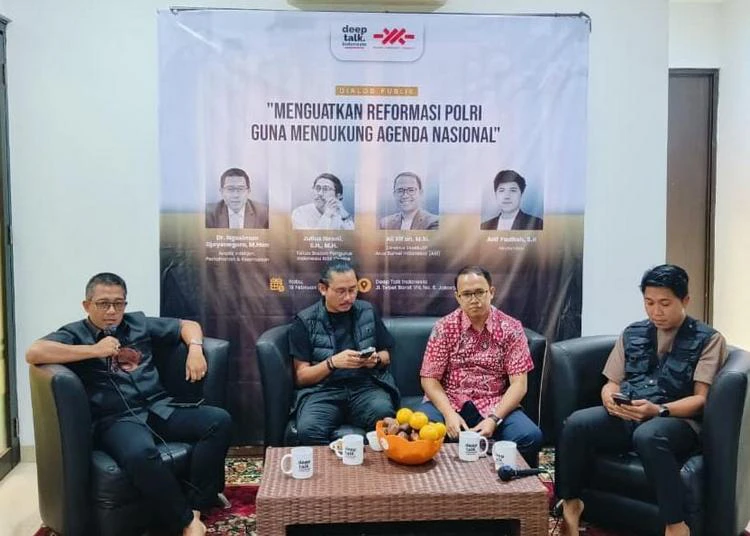 Diskusi Deep Talk Indonesia: Pakar Soroti Reformasi Polri untuk Dukung Agenda Nasional 1 diskusi publik menguatkan reformasi polri guna mendukung agenda nasional