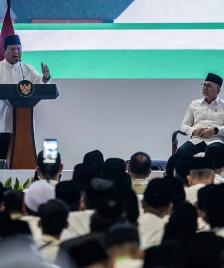 presiden prabowo hadiri pengukuhan pengurus mui 070226