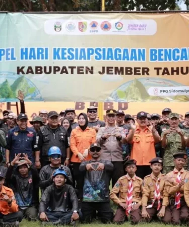 apel peringatan hari kesiapsiagaan bencana nasional jember 750x536 1