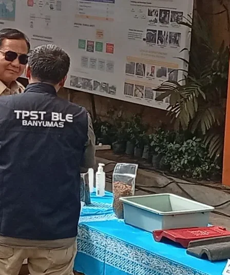 prabowo kunjungi tpst ble banyumas