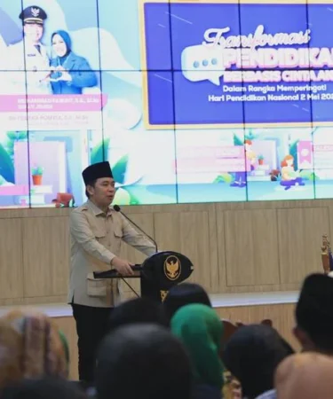 bupati jember muhammad fawait sambutan talkshow hardiknas 2026