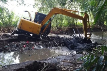 normalisasi sungai mumbulsari jember