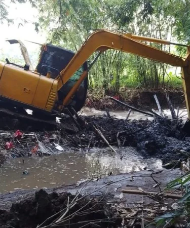normalisasi sungai mumbulsari jember