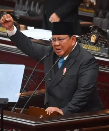 presiden prabowo berpidato dalam rapat paripurna dpr 200526 3