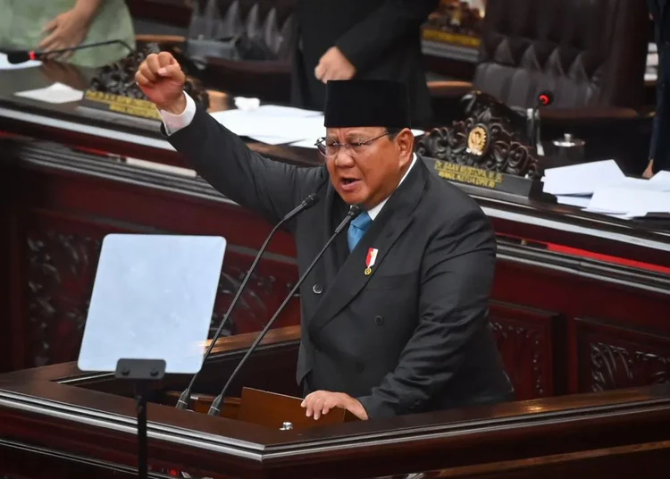 Prabowo Ungkap Penyebab Gaji Guru dan ASN Masih Rendah 1 presiden prabowo berpidato dalam rapat paripurna dpr 200526 3