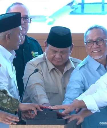 presiden prabowo resmikan 1061 koperasi desa merah putih