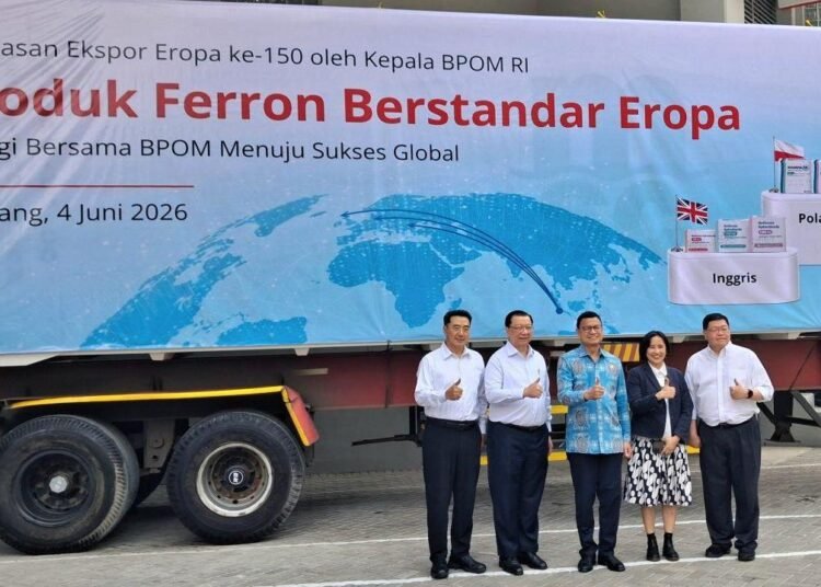BPOM Ekspor ke 150 PT Ferron Par bukti obat RI mampu bersaing global 750x536 1