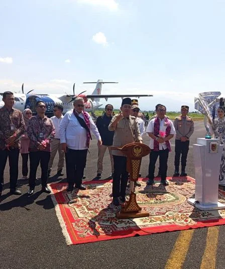 Wings Air Buka Rute Jember–Surabaya, Gus Fawait: Gerakkan Ekonomi di Ujung Timur Jawa 8 bupati jember muhammad fawait resmikan rute penerbangan wings air jember surabaya