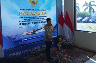 bupati jember muhammad fawait sambutan hari lahir pancasila