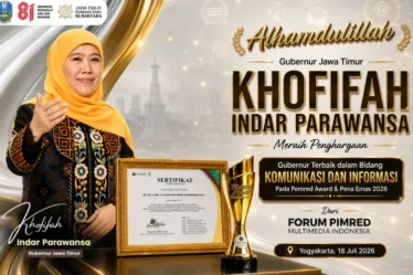 gubernur jatim khofifah indar parawansa raih pimred award 2026 750x533 1