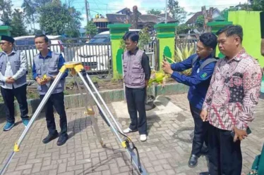 kemenag rejang lebong pengukuran arah kiblat 750x536 1