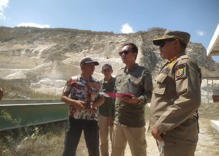 satgas itr jember sidak tambang batu kapur
