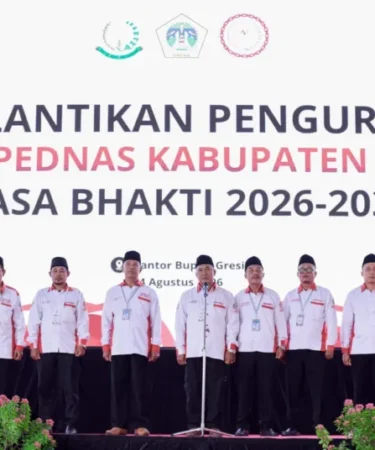 1785846100 dpc abpednas gresik dilantik wabup alif dorong bpd jadi mitra strategis bangun desa JL8Q8x 750x536 1