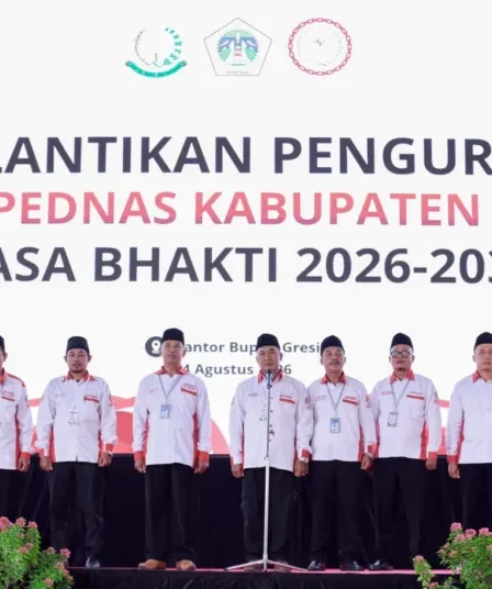 1785846100 dpc abpednas gresik dilantik wabup alif dorong bpd jadi mitra strategis bangun desa JL8Q8x 750x536 1