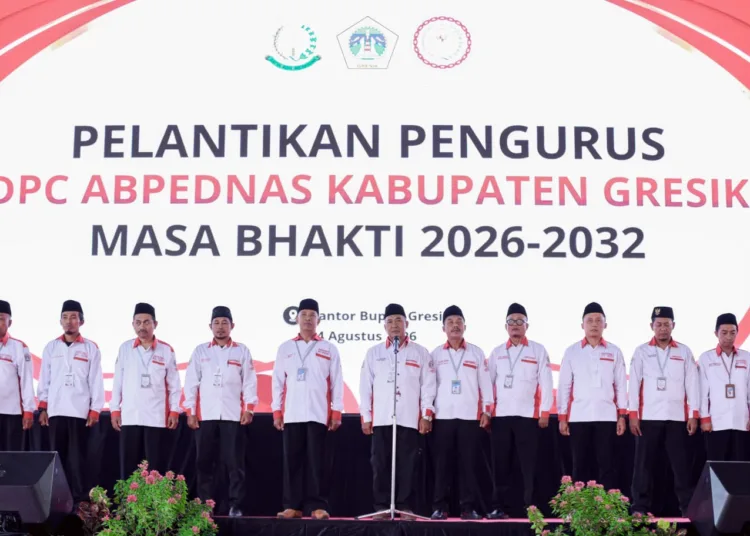 Abpednas Gresik Resmi Dikukuhkan, Peran BPD dalam Pembangunan Desa Diperkuat 1 1785846100 dpc abpednas gresik dilantik wabup alif dorong bpd jadi mitra strategis bangun desa JL8Q8x 750x536 1